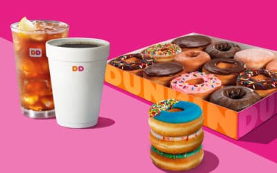 Buy one get one free at Dunkin’ Donuts!